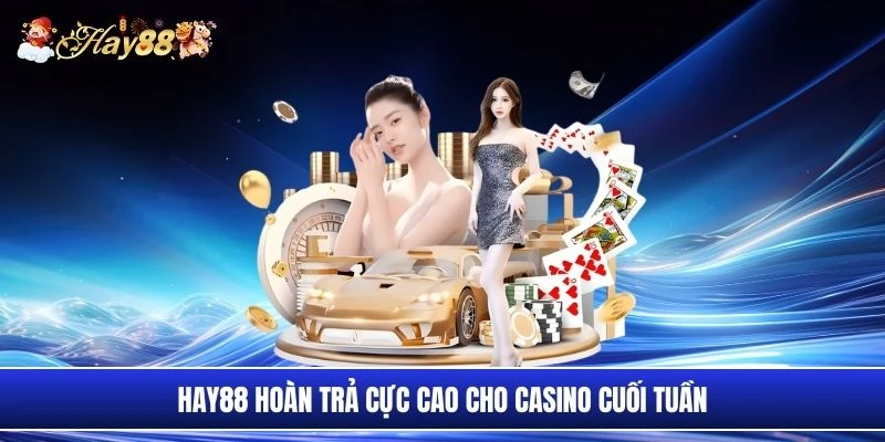 Hay88 hoàn trả cực cao cho casino cuối tuần